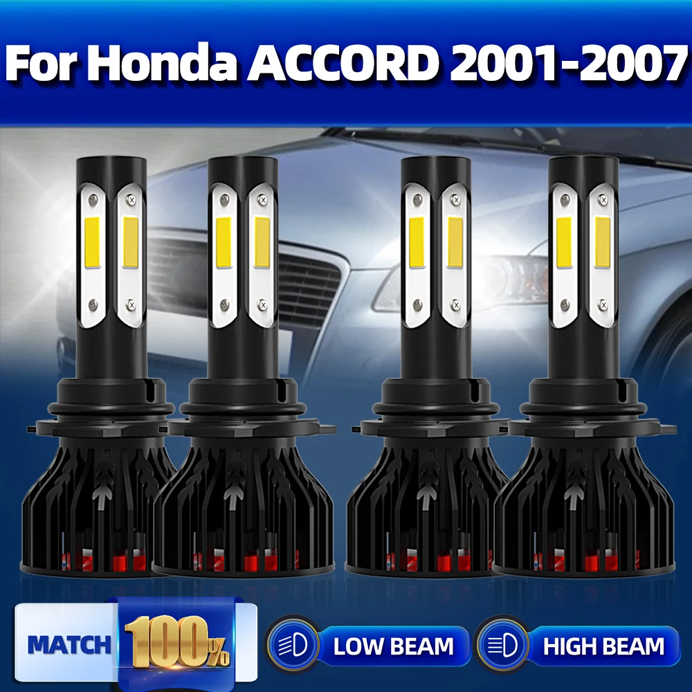 

LED Headlight Bulbs 40000LM Super Bright Car Light 12V 6000K Auto Head Lamp For Honda ACCORD 2001 2002 2003 2004 2005 2006 2007