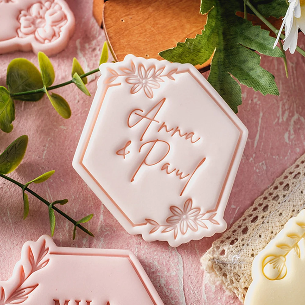 Pattern Blessing Cookie Mold Wedding Birthday Cake Cutting Mold DIY Baking Tool cookie mould,cookie printing mold,baking mold