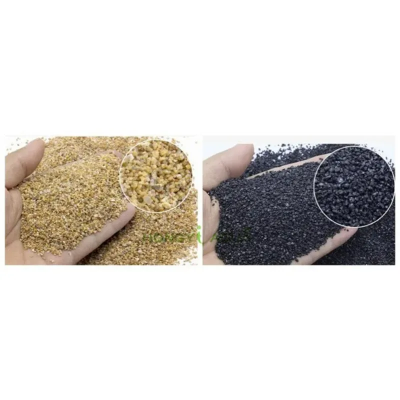 1 piece aquarium landscaping fish tank bottom sand black gold and golden makeup sand fish tank decoration aquarium substrate aquarium decoration stones