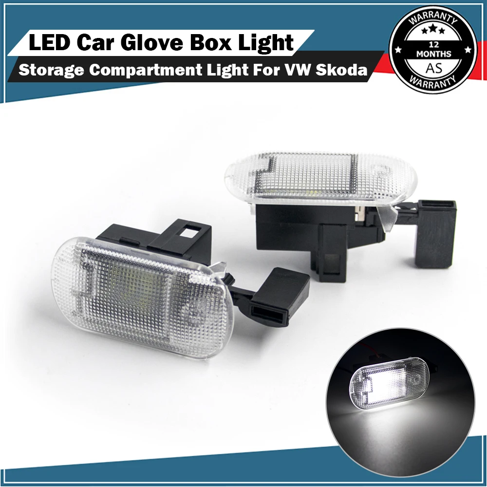 LED Car Glove Interior Box Light Storage Compartment Light 1J0947301
