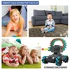 2.4g Radio Remote Control Tank Four-wheel Drive Tracked Soft Bullet Shooting Toy Control Car Tank Control Gesture Multiplayer 3