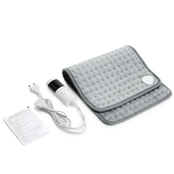Electric Heating Pad Blanket with Thermostat for Pain Relief and Warmth (EU Plug 220 - 240V)