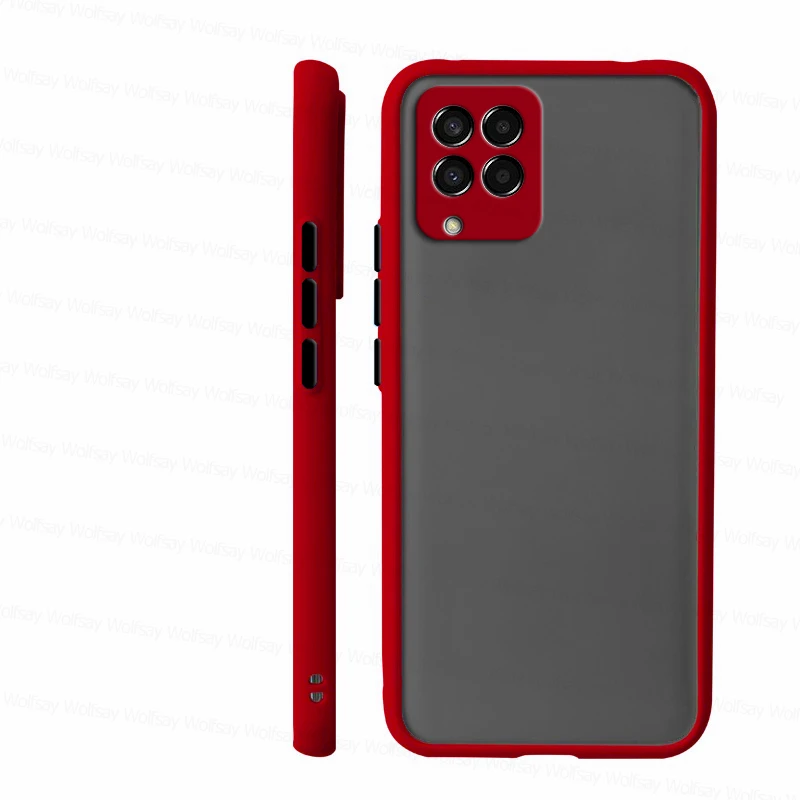Matte arvutikate Samsung Galaxy M53 5G ümbrisele Samsung Galaxy M23 M33 M53 5G kate Põrutuskindel TPU kaitsetelefon Ba_voghion.com