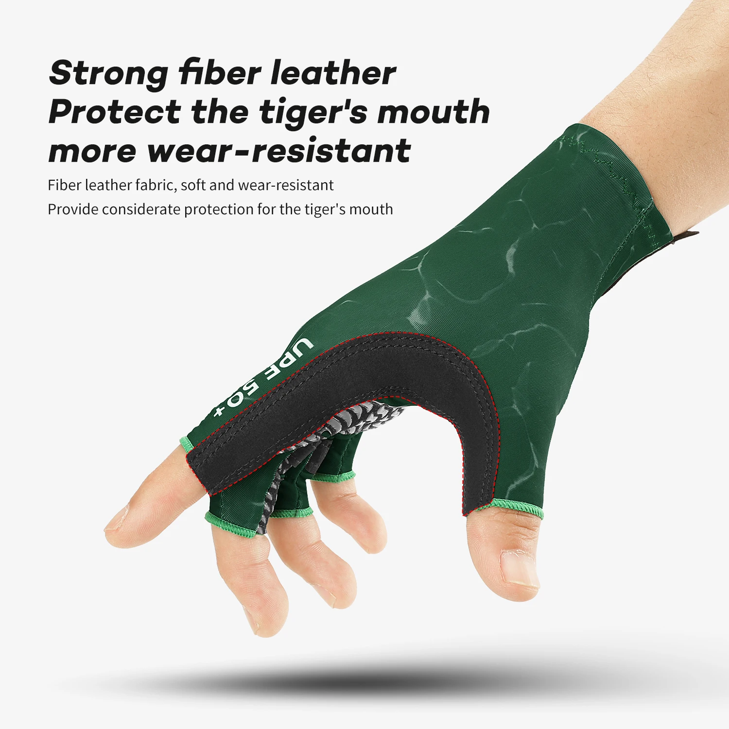 Outdoor Cycling Fishing Gloves,Half Finger Non Stick Bait Fishing,Wear-Resistant And Anti Slip Gym Gloves