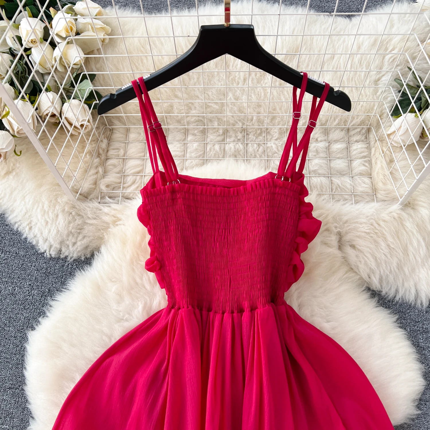 Women Sexy Beach Dress Summer Pleated Strapless Long Dresses Ladies Elegant Slim A-line Backless Boho Long Robe Vestidos
