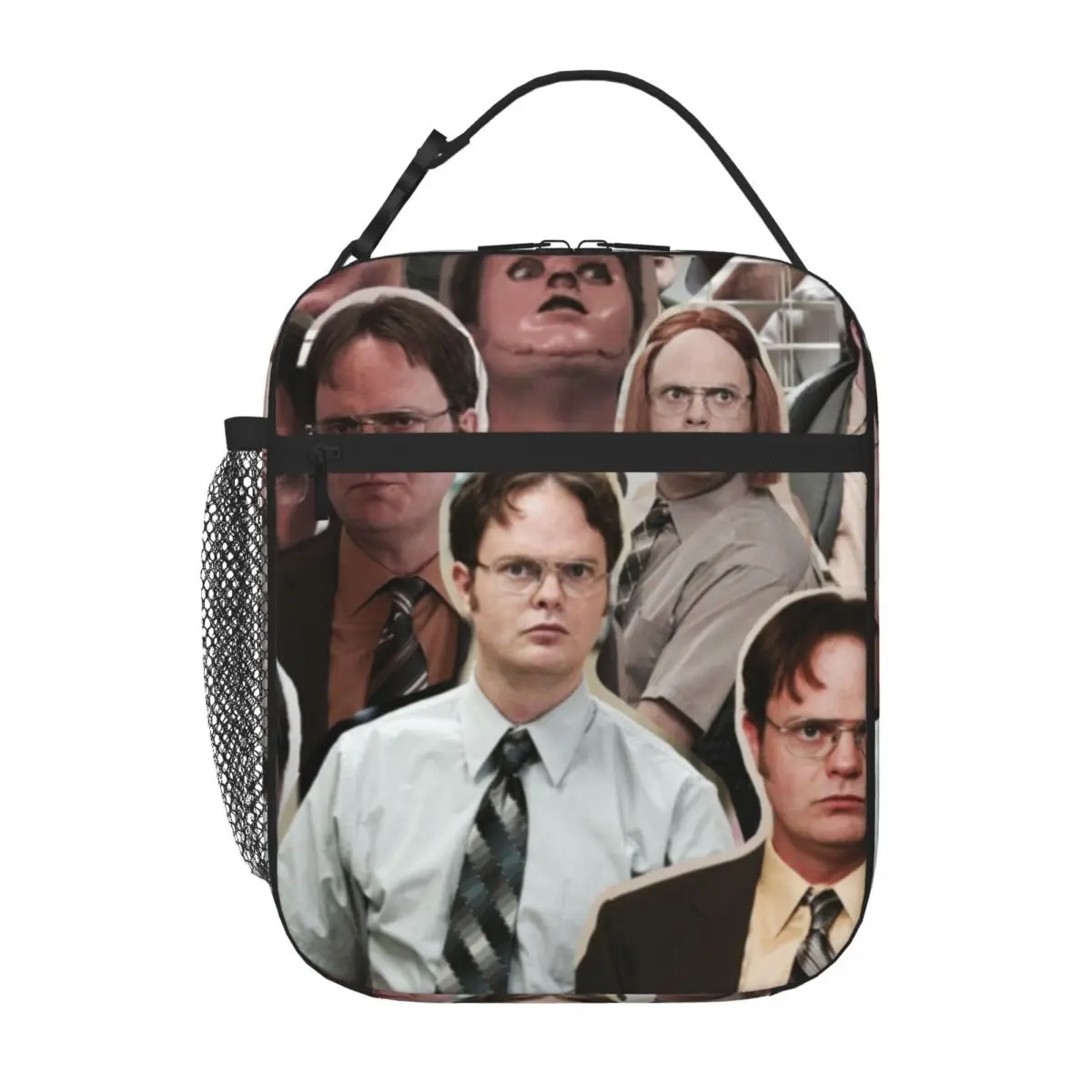 

Dwight Schrute - The Office Lunch Bags Insulated Bento Box Waterproof Lunch Tote Leakproof Picnic Bags Cooler Thermal Bag