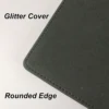 PLRBOK A5 Glitter Leather Photo Cards Album 3 Rings 7.6×9.8mm Kawaii Cute Binder Photocard 20 Sheets 4 Pockets Sleeves 80 Photos 6