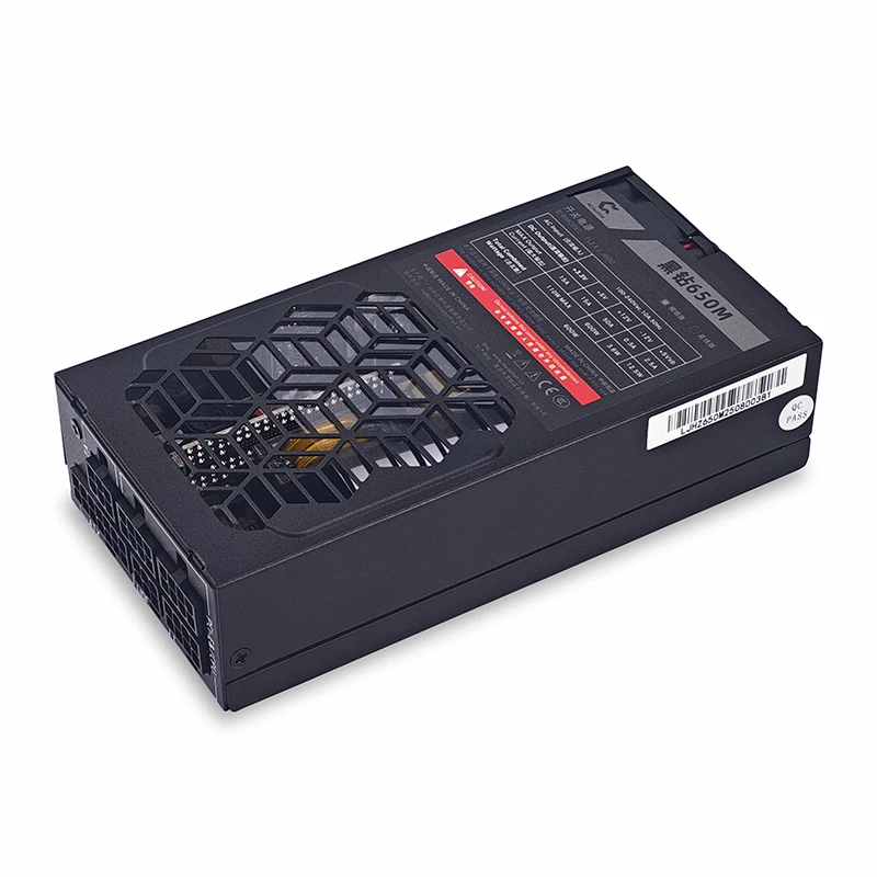 Computer PSU METALFISH Flex 600W Modular Power Supply Small 1U Computer PSU Flex-ATX 500W For ITX Compact Mini PC POS AIO NAS 90-264V