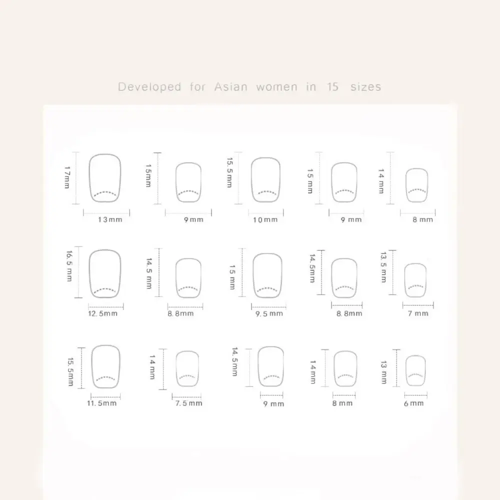 30pcs New Short Ballerina False Nails Cat Eye Color-blocking Fake Nails Detachable Full Cover Press on Nails DIY