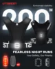 UTOBEST UTR111 Lightweight Running Vest with Led Light Mobile Phone Bag for Training 5