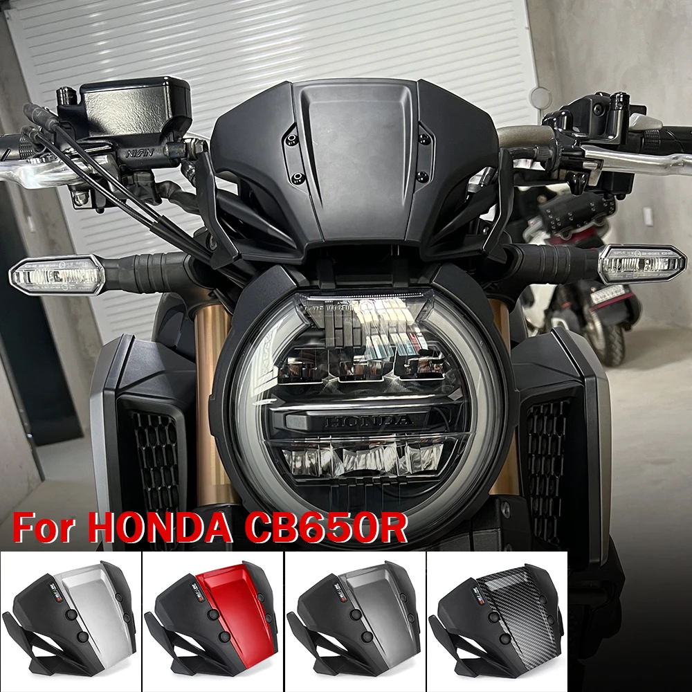 

Motorcycle Front Screen Windshield WindScreen Wind Deflector Accessories For HONDA CB650R CB1000R CB 650R 1000R CB 650 1000 R