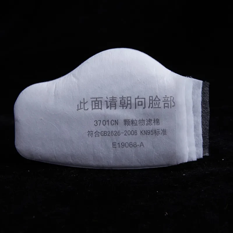 레이어 3701CN 입자 코튼 필터 먼지 종이, 3200/HF52 가스 먼지 마스크 교체 액세서리, 페인팅 스프레이 보호 5-6