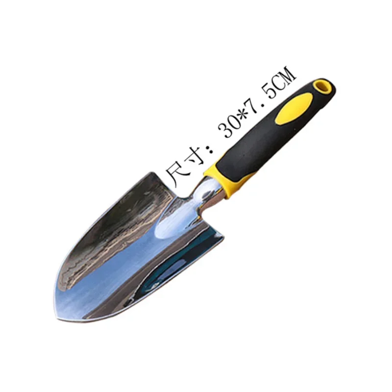 *Garden tools Stainless steel small shovel rake spade balcony garden growing vegetables planting flowers potted plants