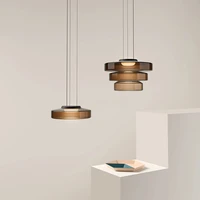 Italian Minimalist Glass Pendant Light Art Creative Modern Decoration LED Chandelier for Home Restaurant Bar 1