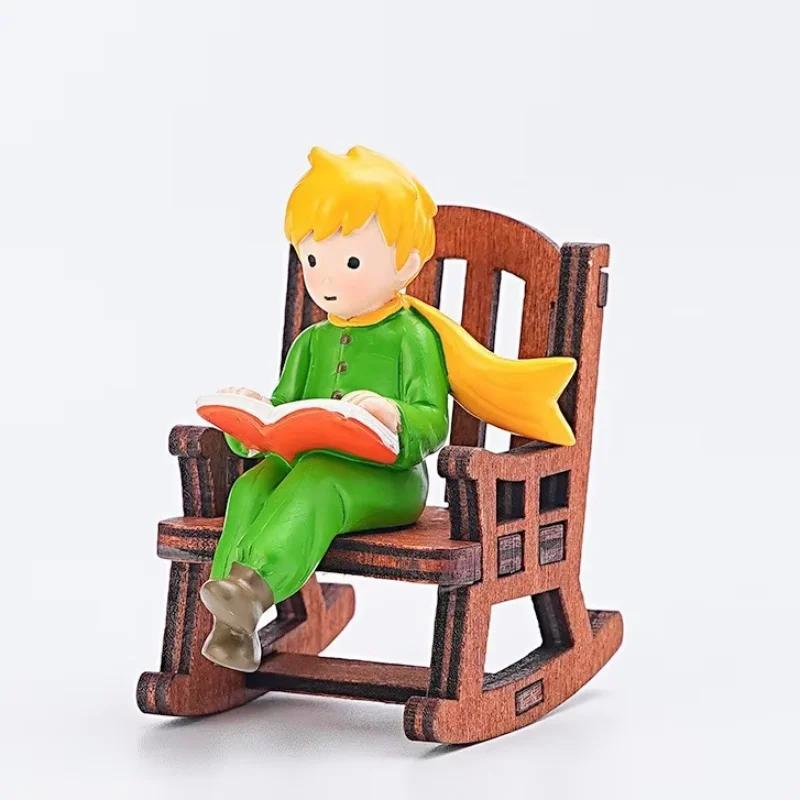 1set Frog Rocker Chair Cute Japanese Healing Small Decoration Office Desktop Decoration Car Center Control Decoration 1