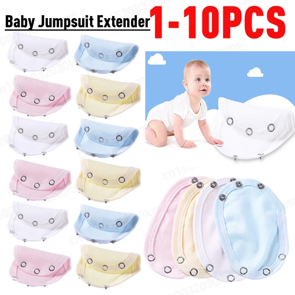 Baby Romper Partner Lengthen Pads 1-10PCS Super Utility Bodysuit Diaper Jumpsuit Lengthen Extend Film Baby Infant