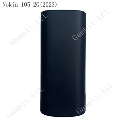 Durable Anti-Fall Silicone TPU Shockproof Case for Nokia 106 2G 2023 (Black)