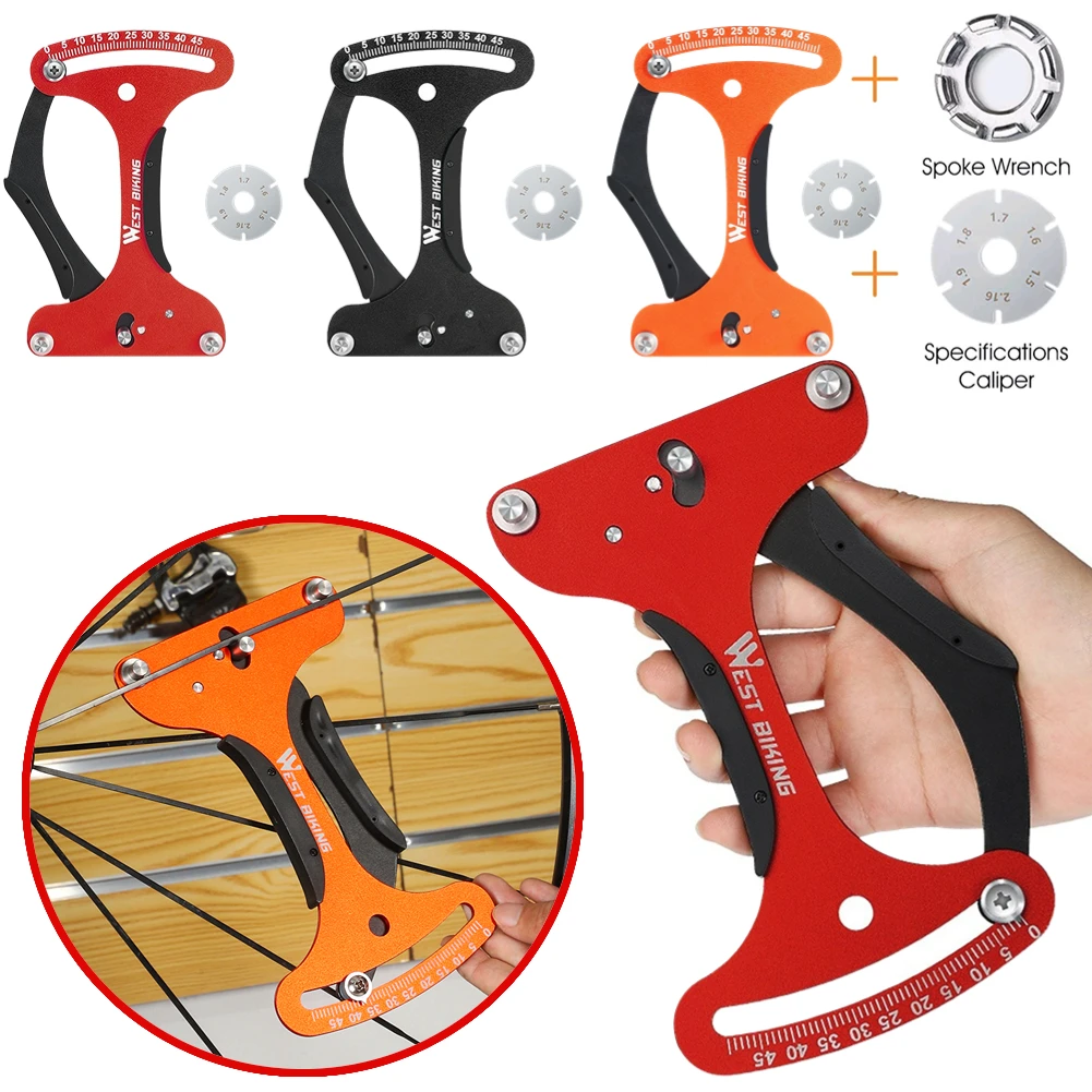 Misuratore Raggi Bicicletta Regolazione Tensiometro Raggi