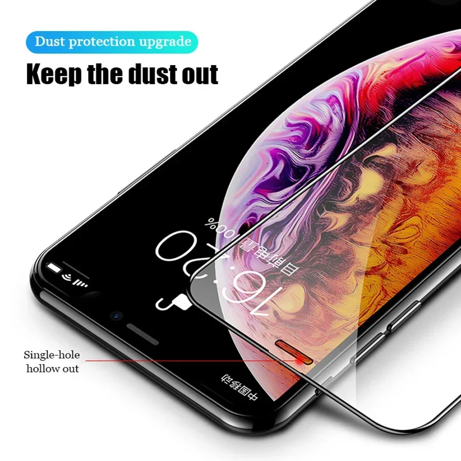 Premium 3PCS Full Cover Tempered Glass Screen Protector Set