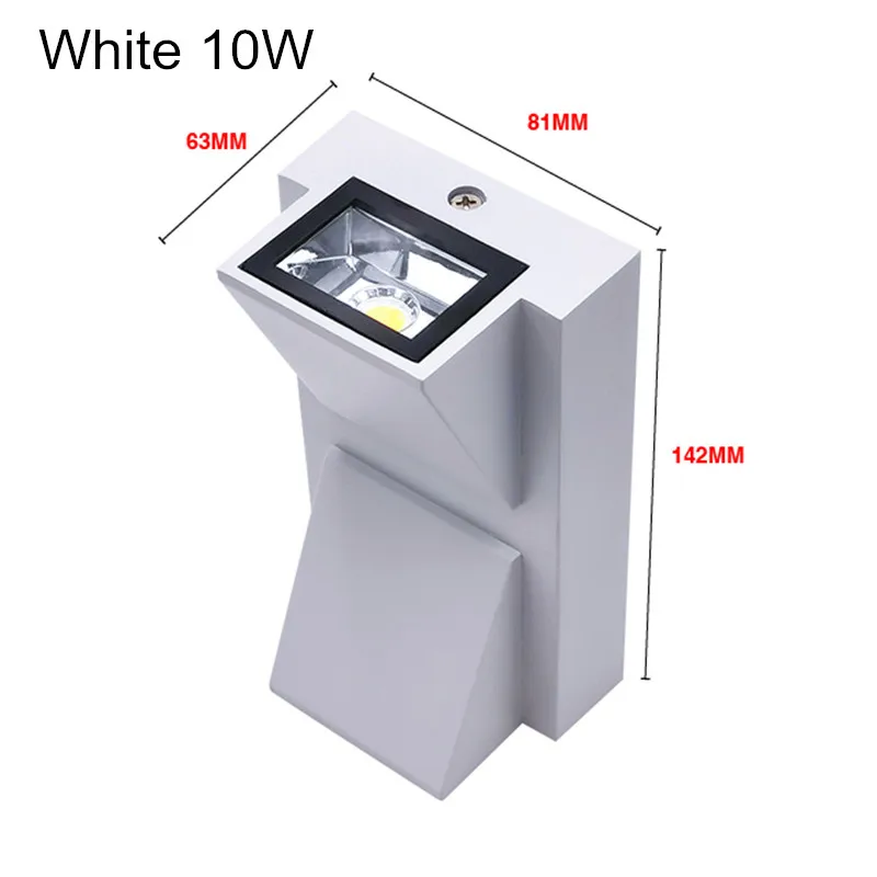 Waterproof Aluminium Outdoor LED Wall Light for Garden and Balcony Decoration