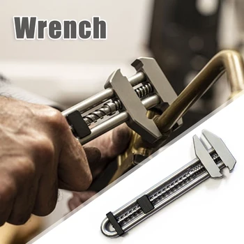 Multifunctional Wrench Adjustable Spanner Pocket Portable Outdoor Hiking Camping Tools For Cycling Machine Repair Hand Tools