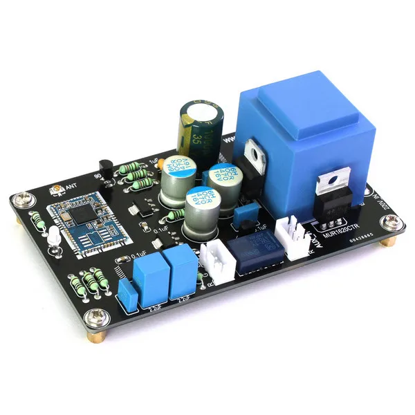 

CSR8675 Bluetooth receiving PCM5102A decoding module DAC with signal switching power amplifier installation