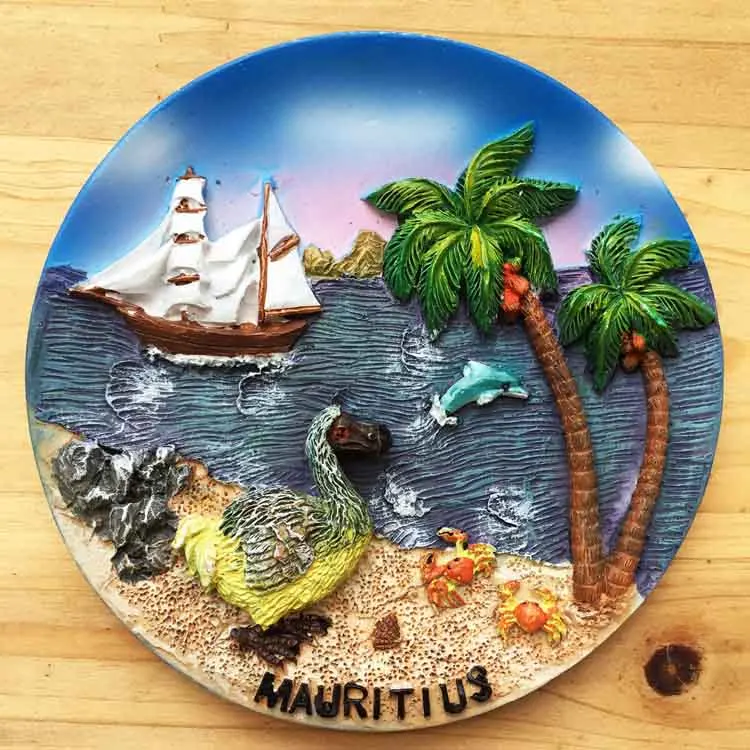 3D Mauritius magnete frigo souvenir regalo decorazione