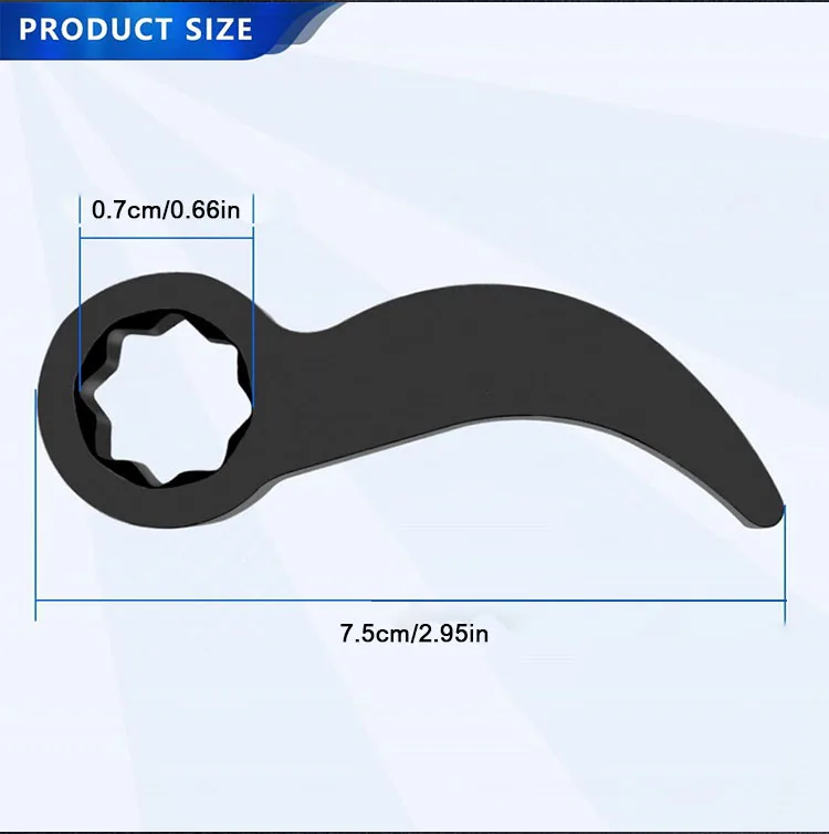 Crowbar Adapter Head Tools 1/2 Inch Drive Ratchet or Open End Wrench Suitable for Toolbox DIY Tools Axle shaft removal crowbar adapter tools