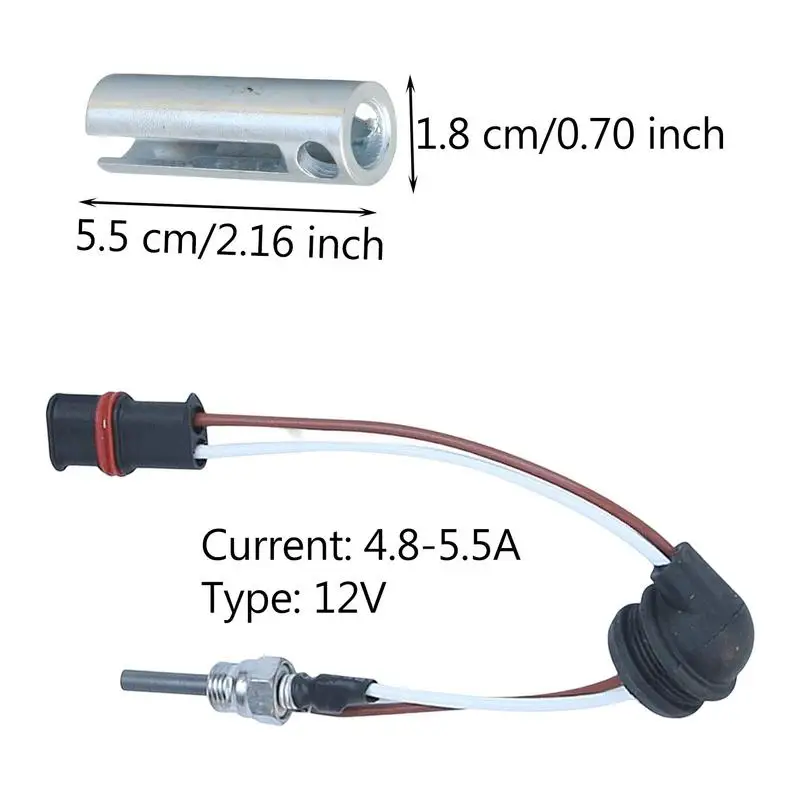Bunk Heater Parts Glow Plug Fit 12V For Eberspacher Car Truck Parking  Universal D2 D4 Air Diesel Heater Glow Plug