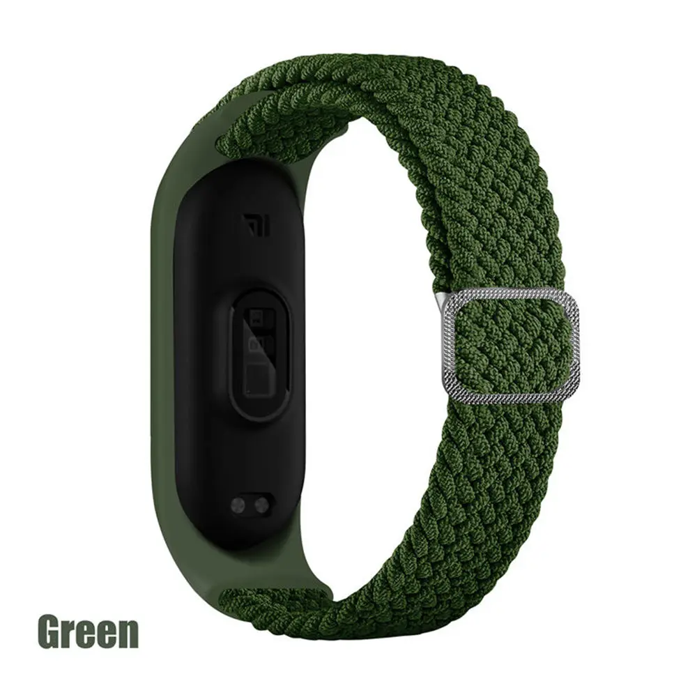 Braided Elastic Nylon Adjustable Solo Loop Wristband