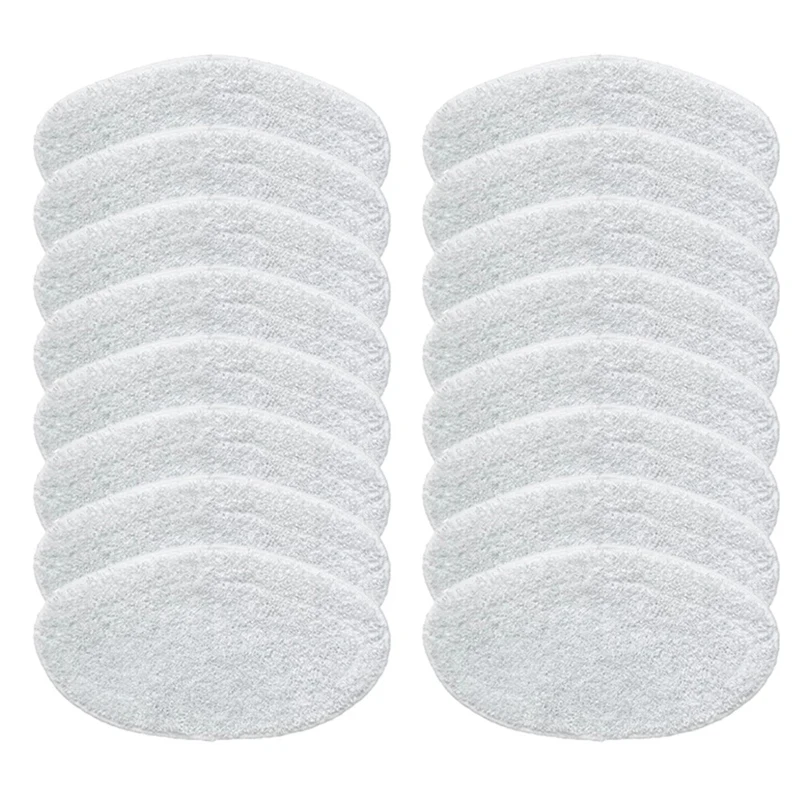 

16 Pcs Washable Mop Cloth For Polti POLTI Steam Vacuum Cleaner Microfibre Mops Cloth Parts Accessories Replacement