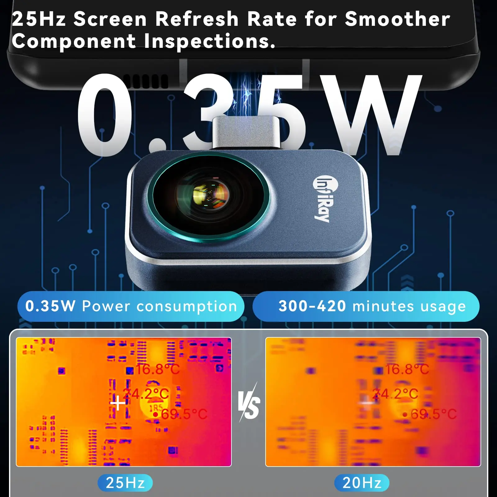 Рисунок 4 - Тепловая камера InfiRay P2 Pro для телефона
