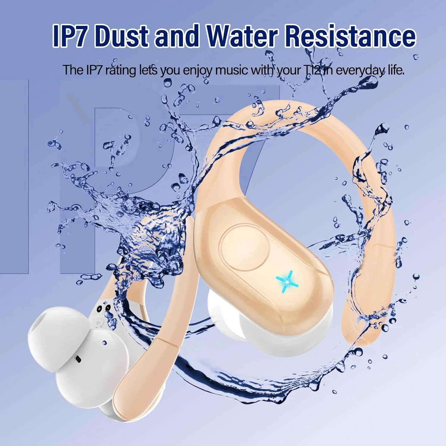 Premium Noise-Cancelling Wireless Earbuds with Fast Charging & IPX7 Waterproofing