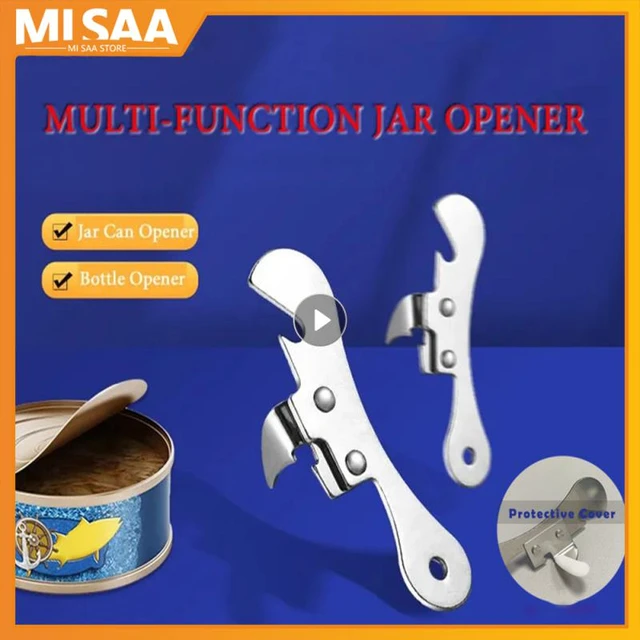 New Multifunction Kitchen Cans Opener Stainless Steel Professional Gadgets  Manual Can Opener Side Cut Manual Can Opener Camping - AliExpress