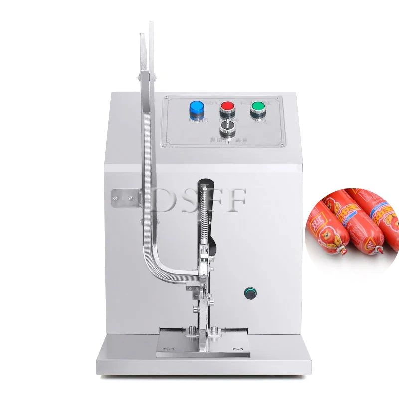 

Vertical Aluminum Nail Tying Machine, Commercial Supermarket Plastic Bag Sealing Machine, Sausage Nailing Machine