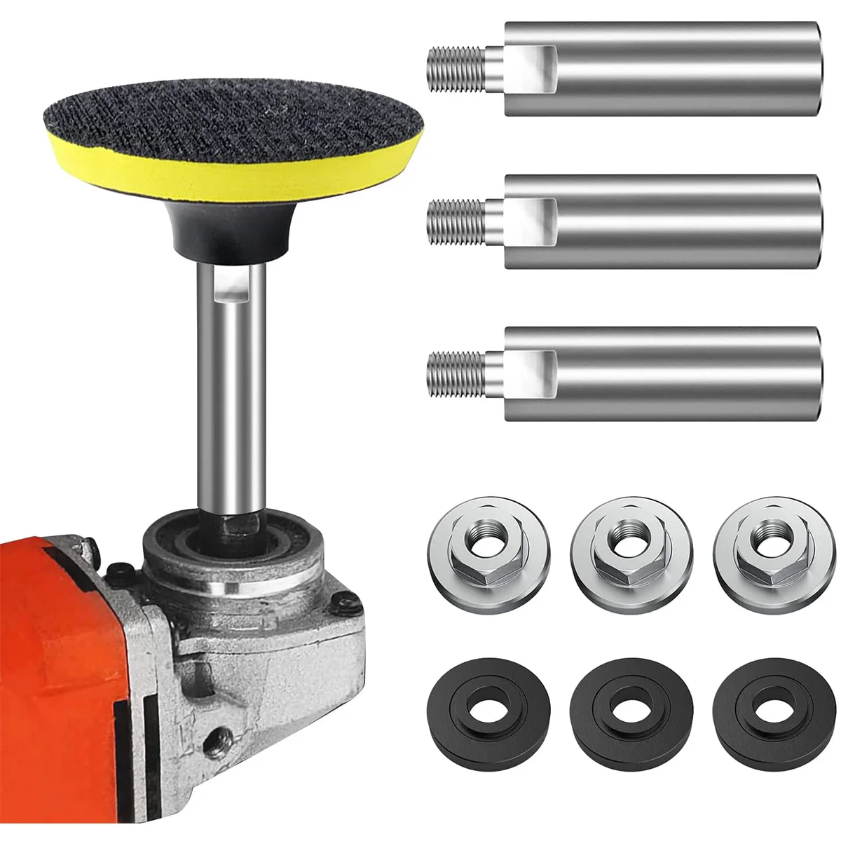 Angle Grinder Extension Connecting Rod M10 80mm Thread Adapter