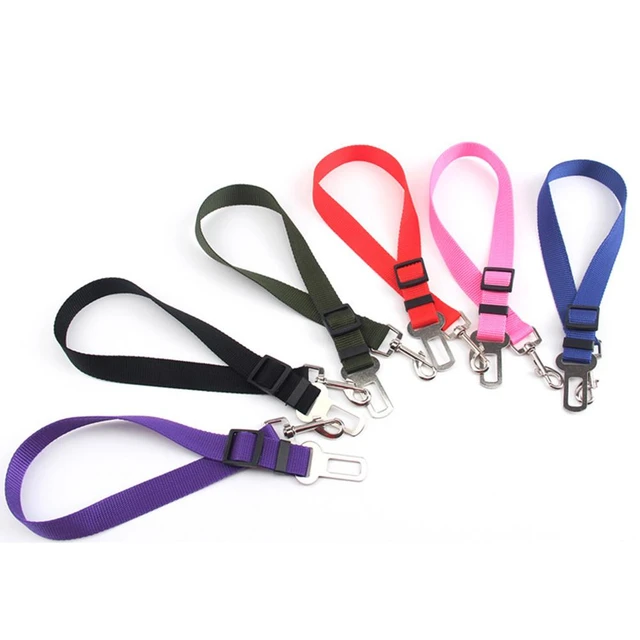 Ceinture De Sécurité Pour Voiture Pour Chien Et Chat, Réglable, Accessoire  Pour Animaux Domestiques, Harnais, Levier De Traction, Collier, Laisse Pour  Chiot - AliExpress