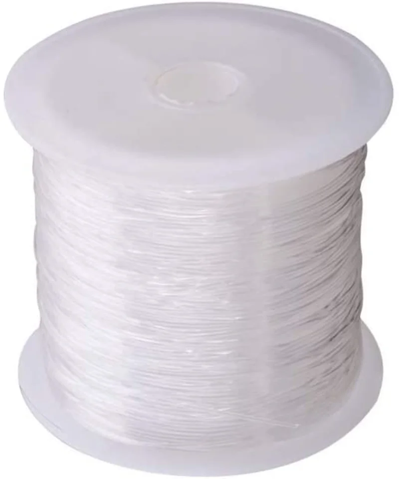 1Roll 0.2-0.7mm Fishing Line For Beads Wire Clear Non-Stretch Nylon String  Beading Cord Thread Jewelry Making Supply Wholesale