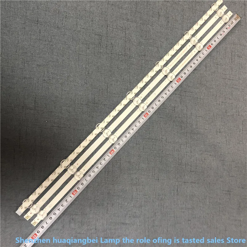 Для LED32B3060C Φ 59 см 7 светодиодов 6 в 32 дюйма используется алюминий 100% новый ЖК-Телевизор подсветка бар
