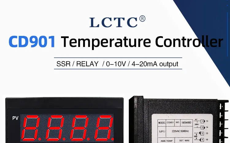 Controlador inteligente industrial da temperatura do pid