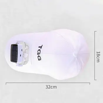 مروحة Sunhat للرجال ، مظلة تبريد رياح قوية ، حافة طويلة ، حماية من أشعة الشمس ، مروحة قابلة للفصل ، USB ، شحن شمسي ، غطاء رأس مروحة 5