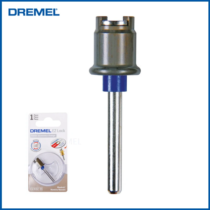 

Оправка Dremel EZ402 EZ - Lock с хвостовиком 3,2 мм, 1/8 дюйма, детали для роторного инструмента, подходит для резки, шлифовки, заточки, роторных аксессуаров