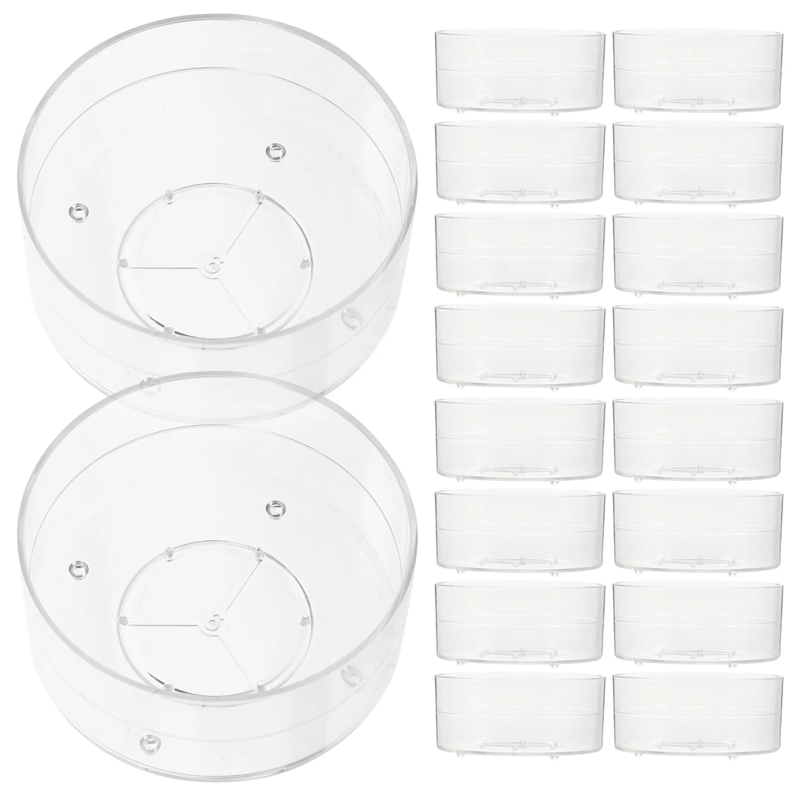 

Candle Making Supplies Round Tea Light Holders Tea Wax Shell Candle Cups Wax Melt Molds Plastic Tealight Cups Empty