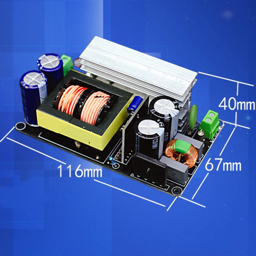 600W LLC zesilovač spínač energie poskytnout nasednout sinus odbočovat audio zesilovač energie přepínání nasednout dvojí elektrické napětí stejnosměrný 30/40/50/60/70/80V