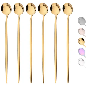 Stainless Steel Long Handle Tea Spoon 1