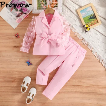 Girls Blazer Pants Suit 1