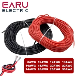10 - Meter Heat - Resistant Silicone Electrical Wire - Dual Color Pack - 20 AWG
