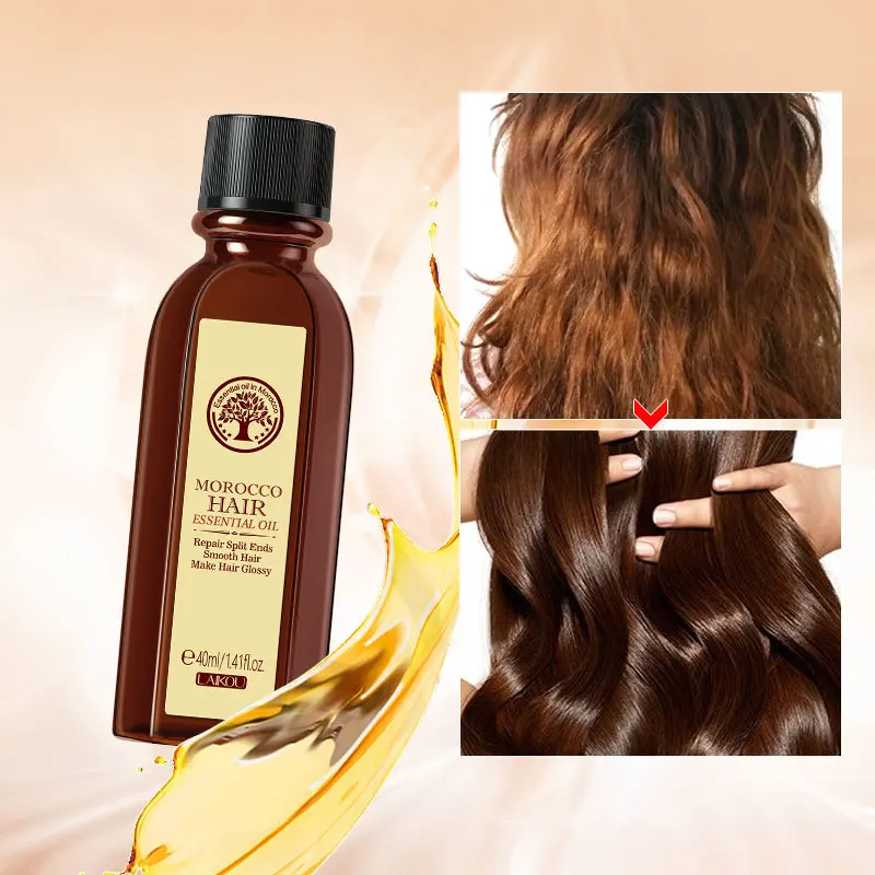 For Moroccan hair care essential oil 40ml to improve frizzy and fragile split ends care