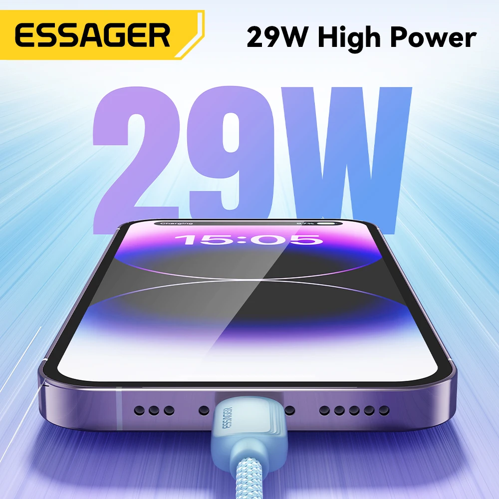 Essager USB-C to Lightning 20W Fast Charging Cable