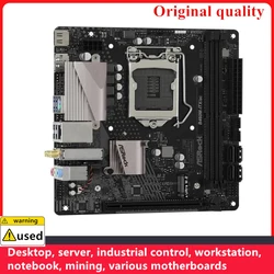 Used For ASROCK B460M-ITX/ac B460M-ITX MINI ITX Motherboards LGA 1200 DDR4 For Intel B460 Desktop Mainboard M.2 NVME SATA III